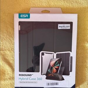 Rebound Hybrid Case 360 for iPad Pro 12.9 - Black